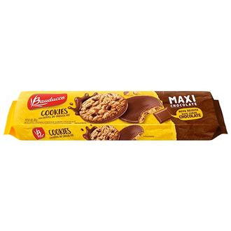 Oferta de Biscoito Cookies Maxi Chocolate Bauducco 96G por R$3,99 em Serrano Supermercado