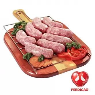 Oferta de Linguiça Toscana Nabrasa Perdigão por R$23,9 em Serrano Supermercado