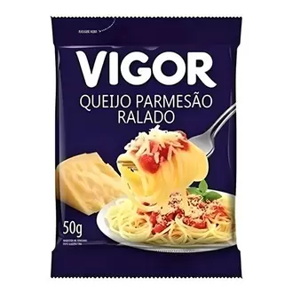 Oferta de Queijo Parmesão Ralado Vigor 50g por R$5,99 em Serrano Supermercado