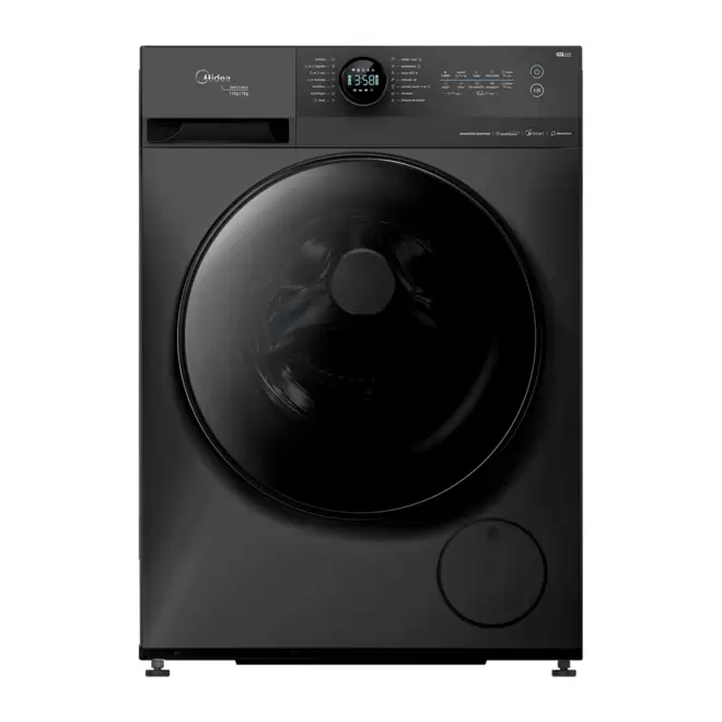 Oferta de Lava e Seca 11Kg Midea HealthGuard Smart Titanium com Wifi, Motor Inverter Quattro e Lunar Dial por R$4238,78 em Sipolatti