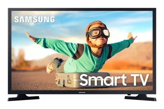 Oferta de Smart TV LED 32 HD Samsung T4300 com Smart Hub por R$1279 em Sipolatti