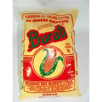 Oferta de Farinha de Milho Burati Embalagem 1Kg por R$4,99 em Super Apolo