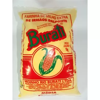 Oferta de Farinha de Milho Burati Embalagem 1Kg por R$5,65 em Super Apolo