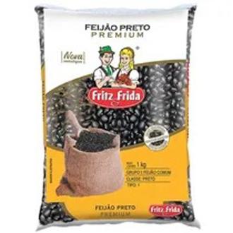 Oferta de Feijão Preto Fritz e Frida Tipo 1 Embalagem 1 Kg por R$8,97 em Super Apolo