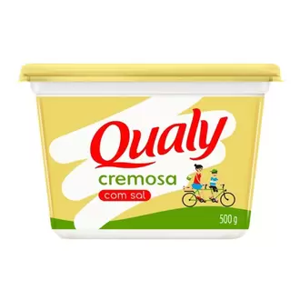 Oferta de Margarina Cremosa com Sal Qualy 500g por R$9,9 em Super Apolo