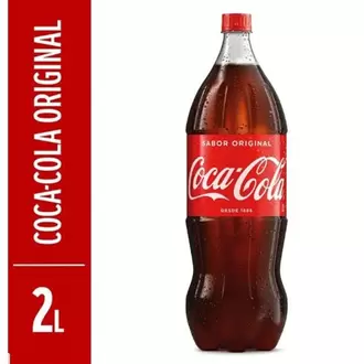 Oferta de Refrigerante Original Coca Cola 2l por R$8,49 em Super Apolo