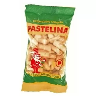 Oferta de Salgadinho Pastelina 100G por R$4,99 em Super Apolo