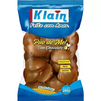 Oferta de Pão de Mel Chocolate Preto Klain 260g por R$9,9 em Super Apolo