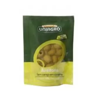 Oferta de Azeitona Verde sem Caroço Uniagro 80G por R$4,98 em Super Apolo