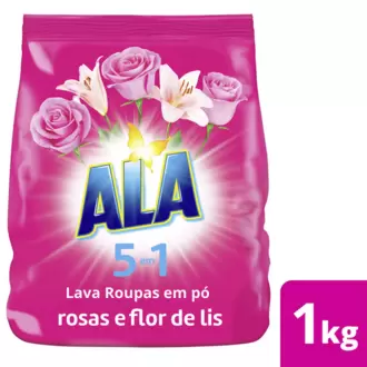 Oferta de SABAO EM PO ALA ROAS DE FLOR DE LIS 1KG por R$9,99 em Super Lagoa