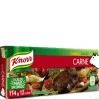 Oferta de CALDO KNORR 114G CARNE por R$3,79 em Super Lagoa