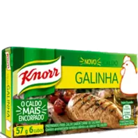 Oferta de CALDO KNORR 57G GALINHA por R$2,69 em Super Lagoa