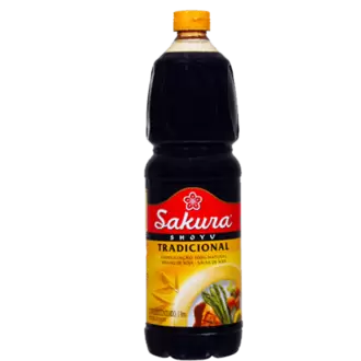 Oferta de MOLHO SHOYU TRADICIONAL SAKURA PET 1L por R$24,99 em Super Lagoa