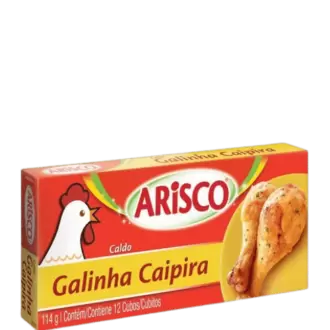 Oferta de CALDO ARISCO GALINHA 114G por R$3,99 em Super Lagoa