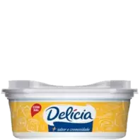 Oferta de MARGARINA DELÍCIA 250G por R$3,99 em Super Lagoa