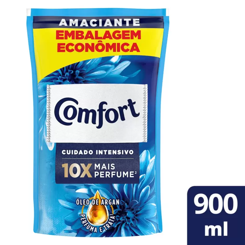 Oferta de AMACIANTE CONCENTRADO COMFORT CUIDADO ESSENCIAL 900ML por R$19,99 em Super Lagoa