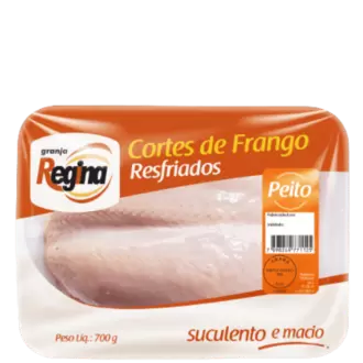 Oferta de PEITO DE FRANGO RESFRIADO REGINA 700G por R$13,99 em Super Lagoa