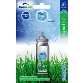 Oferta de ODORIZANTE PURO AR DOMLINE RF12ML CAP LIMAO por R$12,89 em Super Lagoa