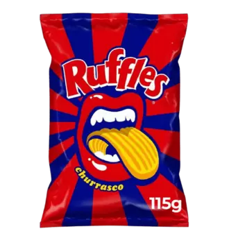 Oferta de BATATA RUFFLES 115G CHURRASCO por R$8,99 em Super Lagoa