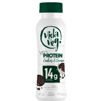 Oferta de IOGURTE VIDA VEG 250G 14G PROT COOKIES&CREAM por R$11,89 em Super Lagoa