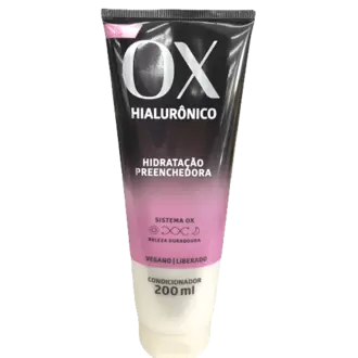 Oferta de CONDICIONADOR OX 200ML HIALURONICO por R$18,99 em Super Lagoa