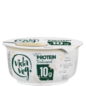 Oferta de IOG VIDA VEG PROTEIN 160G 10G PROT TRAD por R$10,89 em Super Lagoa