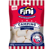 Oferta de MARSMALLOW 80G CAMPING FINI por R$6,99 em Super Lagoa