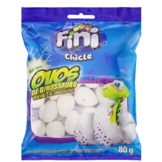 Oferta de CHIC.FINI OVOS DINO 100G por R$6,99 em Super Lagoa