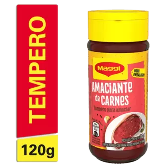 Oferta de AMACIANTE CARNE MAGGI 120G por R$7,69 em Super Lagoa