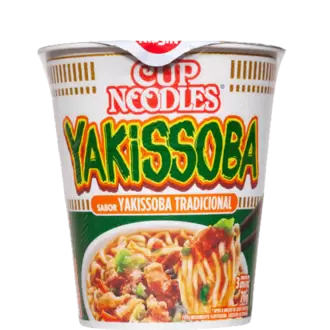 Oferta de MACARRAO INSTANTANEO NISSIN CUP NOODLES 70G YAKSSOBA por R$3,99 em Super Lagoa