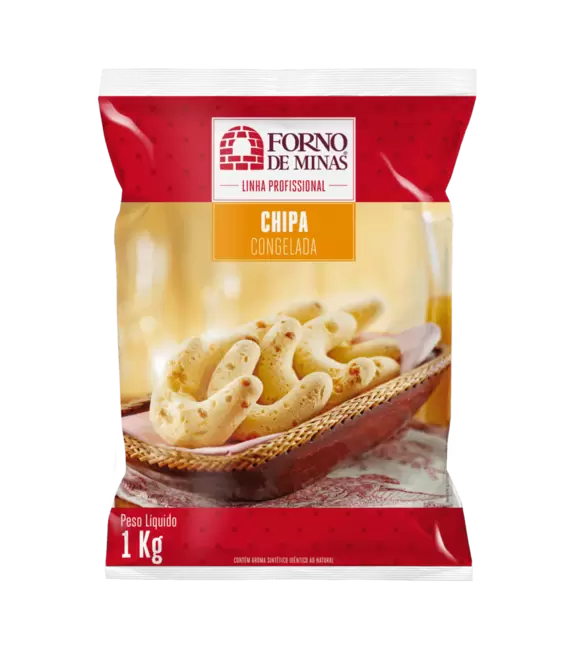 Oferta de Chipa de Queijo Congelada Food Service Forno de Minas Profissional Pacote 1kg por R$14,99 em Super Nosso