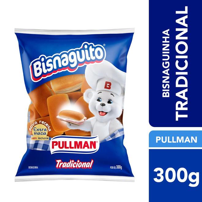 Oferta de Pão Bisnaguinha Tradicional Zero Lactose Pullman Bisnaguito Pacote 300g por R$7,49 em Super Nosso
