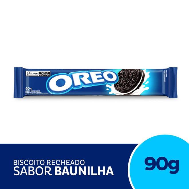 Oferta de Biscoito Recheado Oreo original 90g por R$3,79 em Super Nosso