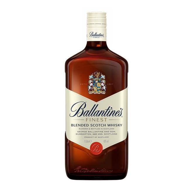 Oferta de Whisky Escocês Blended Finest Ballantine's Garrafa 1l por R$74,9 em Super Nosso