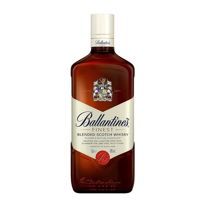 Oferta de Whisky Escocês Blended Finest Ballantine's Garrafa 750ml por R$54,9 em Super Nosso