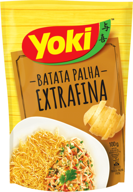 Oferta de Batata Palha Frita Extrafina Yoki Sachê 100g por R$8,49 em Super Nosso