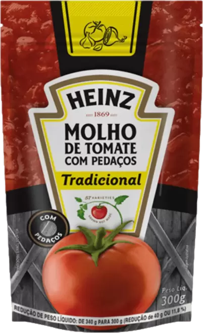 Oferta de Molho de Tomate Heinz Tradicional 300g por R$3,29 em Super Nosso