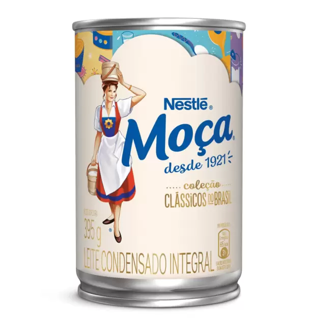 Oferta de Leite Condensado Moça Tradicional Lata Abre Fácil 395g por R$9,99 em Super Nosso