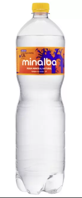 Oferta de Água Mineral Natural com Gás Minalba Garrafa 1,5l por R$3,59 em Super Nosso