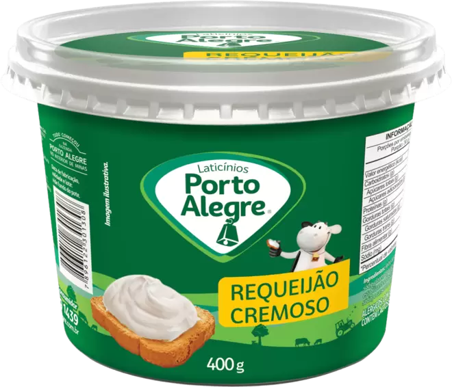 Oferta de Requeijão Cremoso Porto Alegre 400g por R$12,99 em Super Nosso