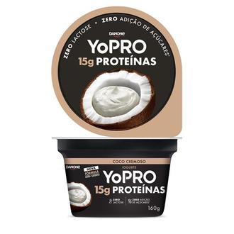 Oferta de Iogurte de Coco Cremoso 15G de Proteínas Yopro 160G por R$7,99 em Supermercado Bergamini