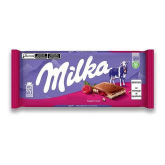 Oferta de Chocolate Framboesa Milka 100g por R$10,99 em Supermercado Bergamini