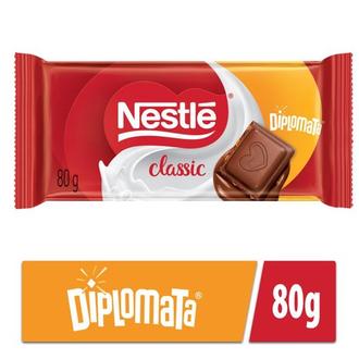 Oferta de Chocolate em Barra Crocante Diplomata 80g por R$5,49 em Supermercado Bergamini