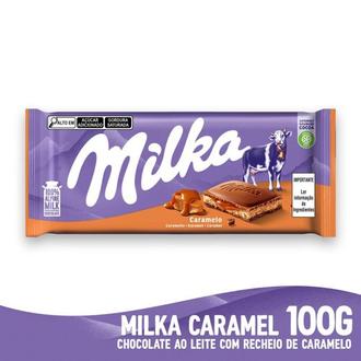 Oferta de Chocolate Barra Caramelo Milka 100g por R$10,99 em Supermercado Bergamini
