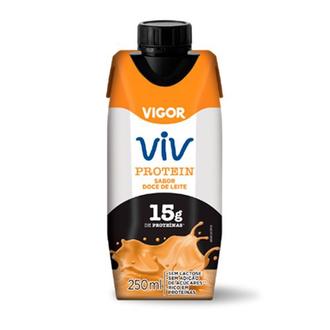 Oferta de Bebida Láctea Viv Protein Sabor Doce Leite Vigor 250ml por R$7,99 em Supermercado Bergamini