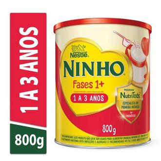 Oferta de Fórmula Infantil Fases 1+ Ninho Nestlé 800g por R$39,9 em Supermercado Bergamini