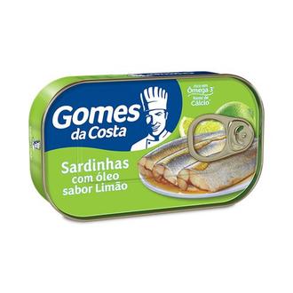 Oferta de Sardinhas com Limão Gomes da Costa 125g por R$4,99 em Supermercado Bergamini