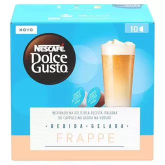 Oferta de Cápsula Nescafe Dolce Gusto Frappe 135g por R$16,99 em Supermercado Bergamini