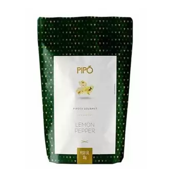 Oferta de Pipoca Gourmet Pipó Lemon Pepper 35G por R$8,99 em Supermercado Bergamini