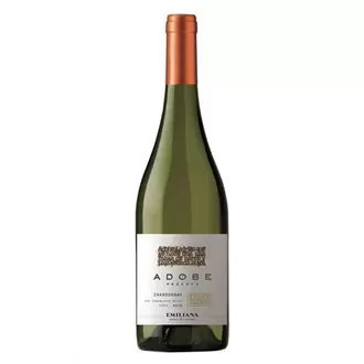 Oferta de Vinho Branco Chileno Adobe Chardonnay Garrafa 750ml por R$49,98 em Supermercado Bergamini